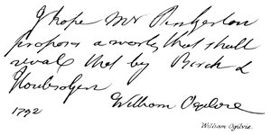 William Ogilvie by English School