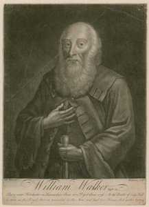William Walker, at the age of 123, born in 1613, died 1736 by English School