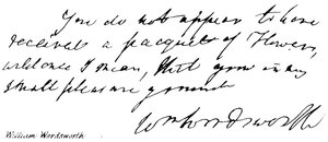 William Wordsworth by English School
