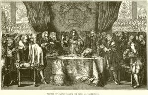William of Orange taking the Oath as Stadtholder