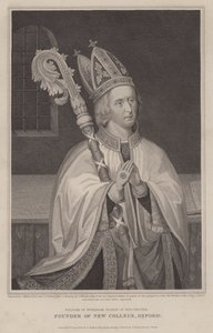 William of Wykeham, Bishop of Winchester, Founder of New College, Oxford by English School
