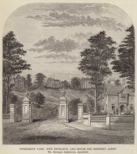 Wimbledon Park, New Entrance, and House for Resident Agent by English School