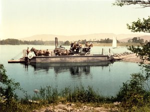 Windermere Steam Ferry by English School
