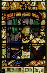 Window depicting a donor - Prince Arthur by English School
