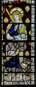 Window depicting St John