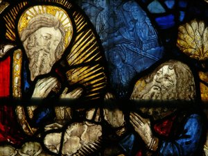 Abraham with God by English School