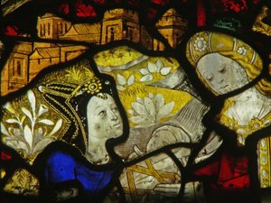 Moses Saved from the Bullrushes by English School