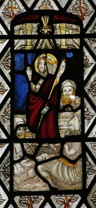 Window depicting the Resurrection by English School