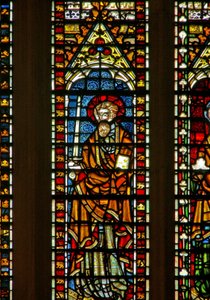 Window Ww depicting St Paul? by English School