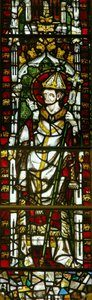 Window depicting a Pope