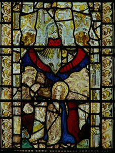 Window depicting the Pentecost