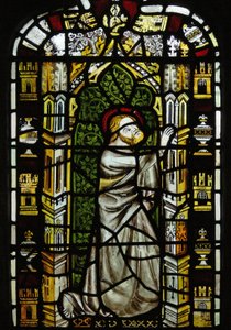 Window depicting St Thomas by English School