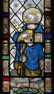 Window depicting St Peter