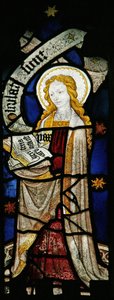 Window depicting the Cardinal Virtues: Peace by English School