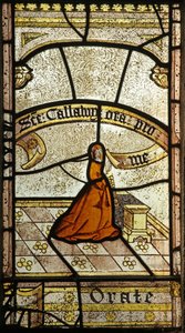 Window depicting a donor - Calloway