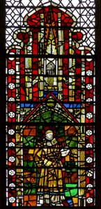 Window w32 depicting St Stephen by English School