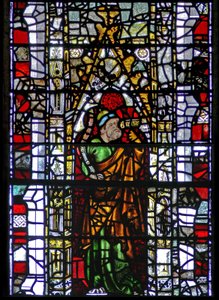Window depicting the Prophet Zechariah