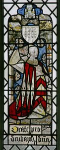 Window w6 depicting a donor - Elizabeth Fitzwauter