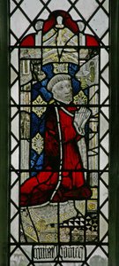 Window w6 depicting a donor - John Gedney by English School