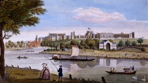 Windsor Castle from across the Thames, c.1760s by English School