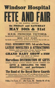 Windsor Hospital, Fete and Fair by English School