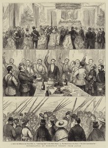Withdrawal of European Troops from Japan by English School
