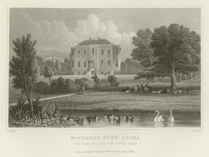 Wivenhoe Park, Essex, the Seat of Lieutenant General States Rebow by English School