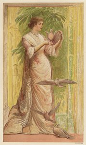 Woman with Doves