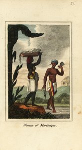 Women of Martinique, Antilles, West Indies by English School