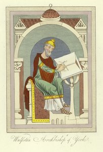 Wulfstan, Archbishop of York by English School