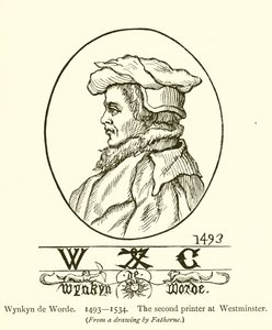 Wynkyn de Worde, The second printer at Westminster by English School
