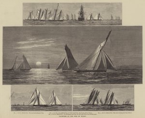 Yachting at the Isle of Wight by English School