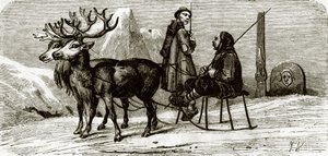 Yakuts on a journey by English School