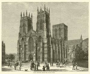 York Minster from the South West by English School
