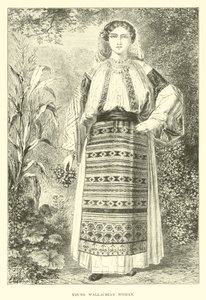 Young Wallachian Woman by English School