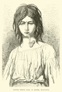 Young Gypsy Girl of Essek, Slavonia