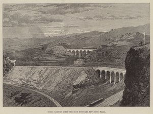 Zigzag Railway across the Blue Mountains, New South Wales by English School