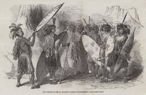 Zulu Kaffirs at the St George