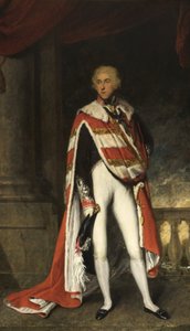 Sir John Fleming Leicester, Bart., in Peers Robes by English School English School