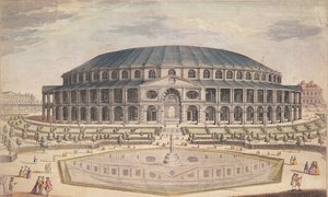 View of the Royal Albert Hall by English School English School