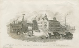 Burslem - Factory of Enoch Wood & Sons