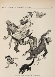 Illustration from Le Avventure di Ciuffettino