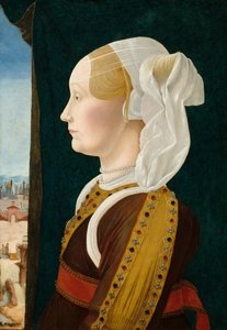 Ginevra Bentivoglio by Ercole de