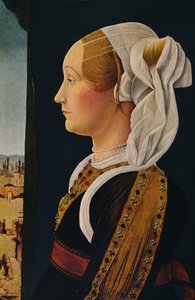 Ginevra Bentivoglio (1474-1477) by Ercole de
