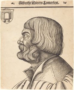 Albrecht Dürer at Age Fifty-Six by Erhard Schon