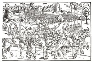 Fragment of a Broadside on the Turkish Invasion of Hungary by Erhard Schon
