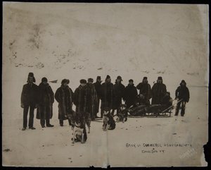 Canadian Bank of Commerce New Years Party, Dawson, Y.T., photographer, Hegg & Co., undated by Eric A. Hegg