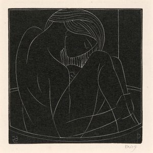 Girl in the Bath by Eric Gill