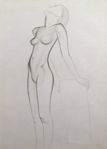 Nude by Eric Gill