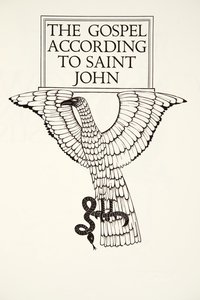 The Eagle of St. John by Eric Gill